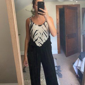 Tye Dye Jumpsuit w/ open back